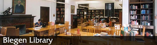 Blegen Library