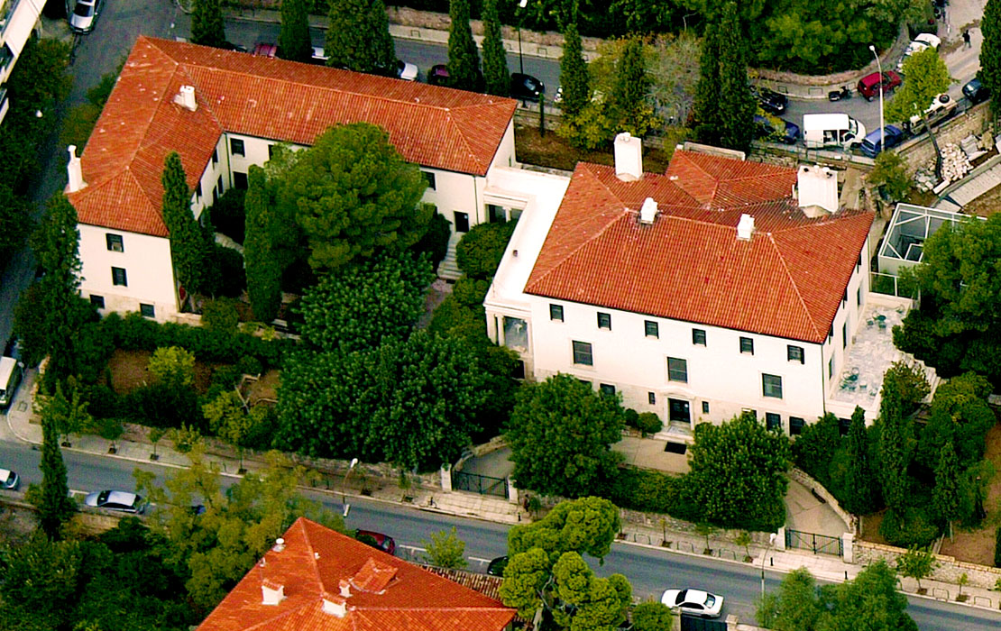 Student Center Aerial Photo