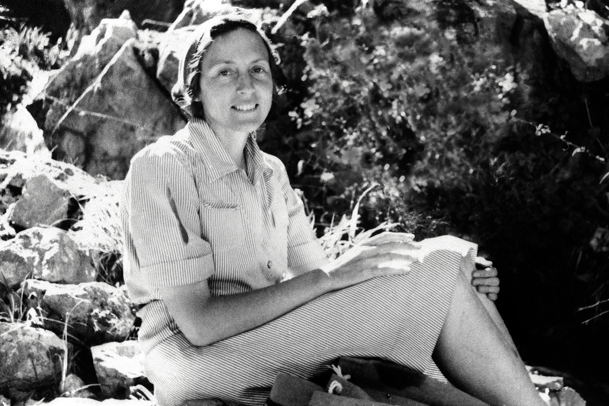 Virginia Grace in Turkey During World War II