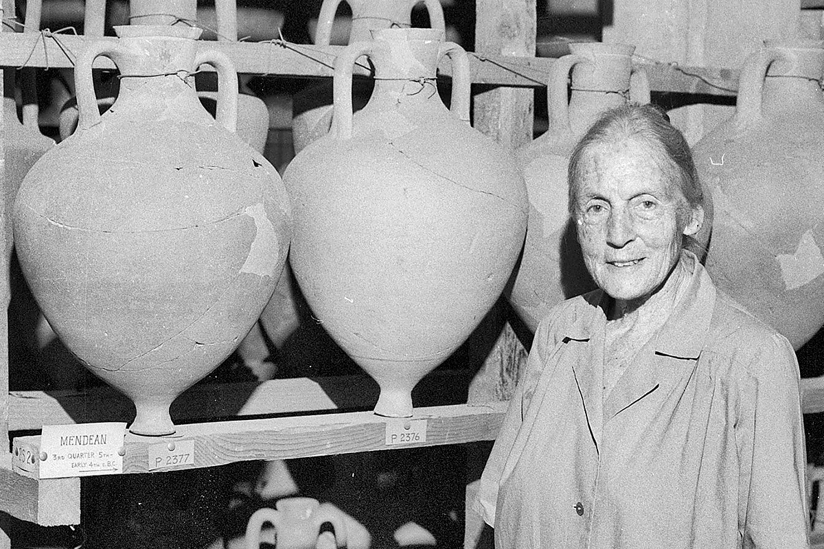 Virginia Grace with Amphoras