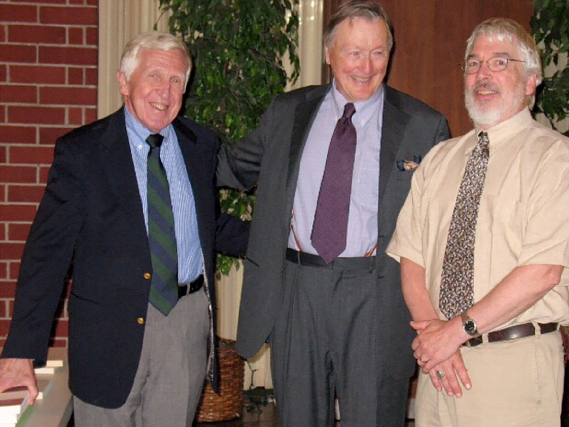 Alan Boegehold with Ron Stroud and colleague.