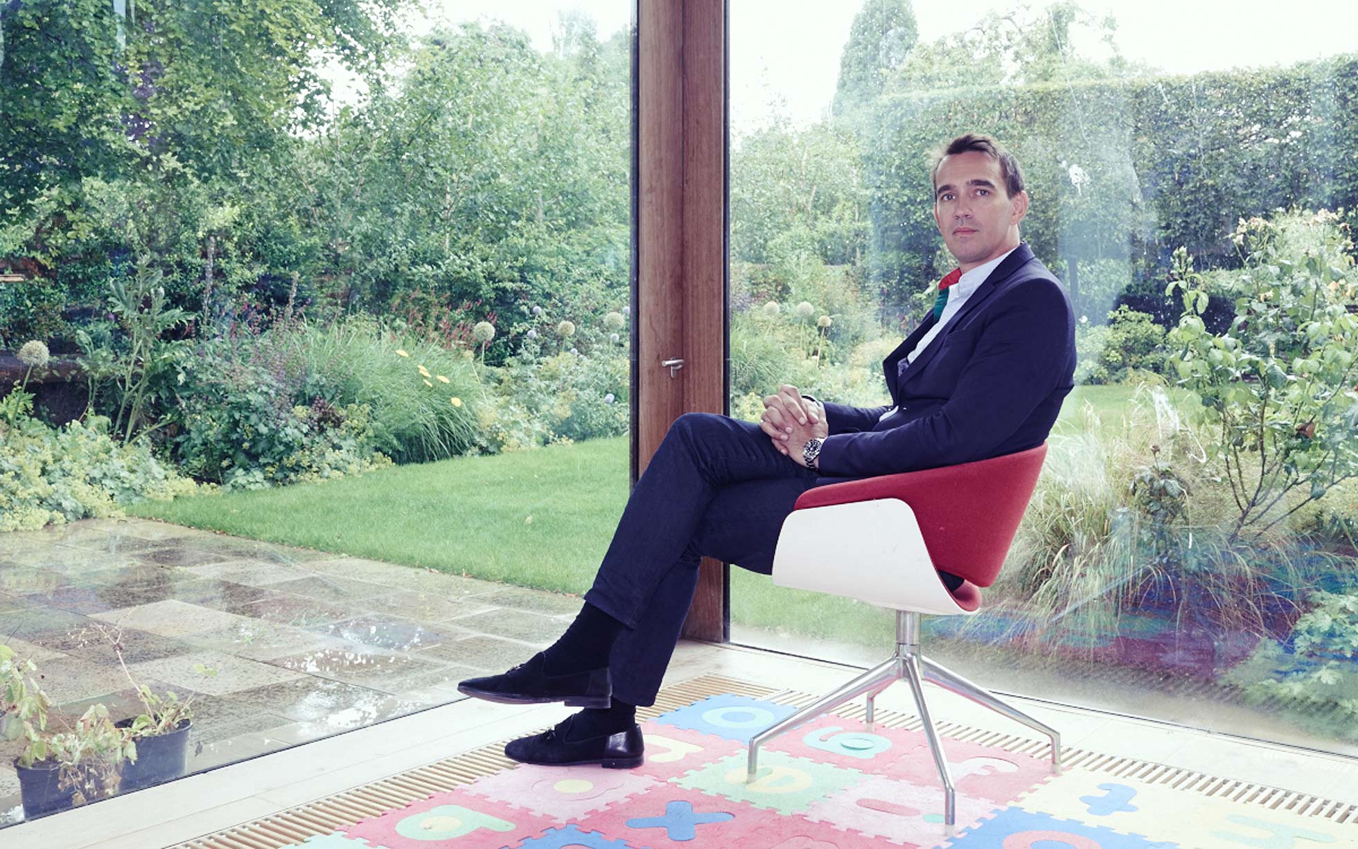 Peter Frankopan at his home in Oxford