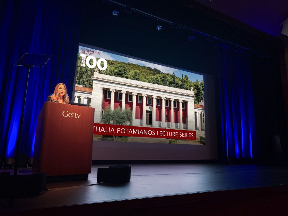 The Gennadius Library Opens the 2026 Thalia Potamianos Lecture Series with a Distinguished Evening at the Getty Villa