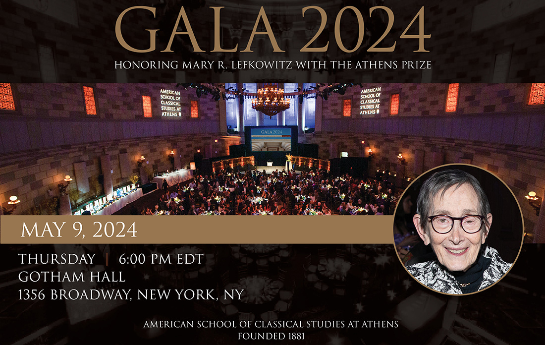 Mary Lefkowitz to receive Athens Prize at American School Gala May 9, 2024