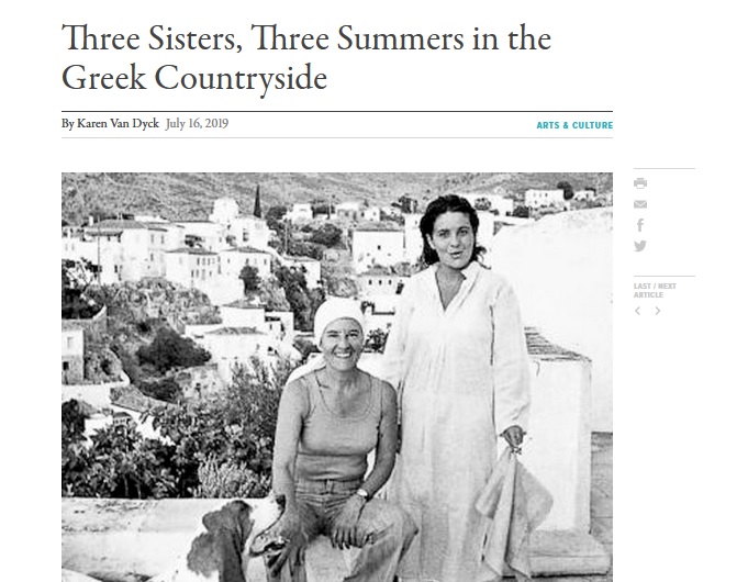 Margarita Lymberaki’s famous novel “Three Summers” in English thanks to Karen Van Dyke