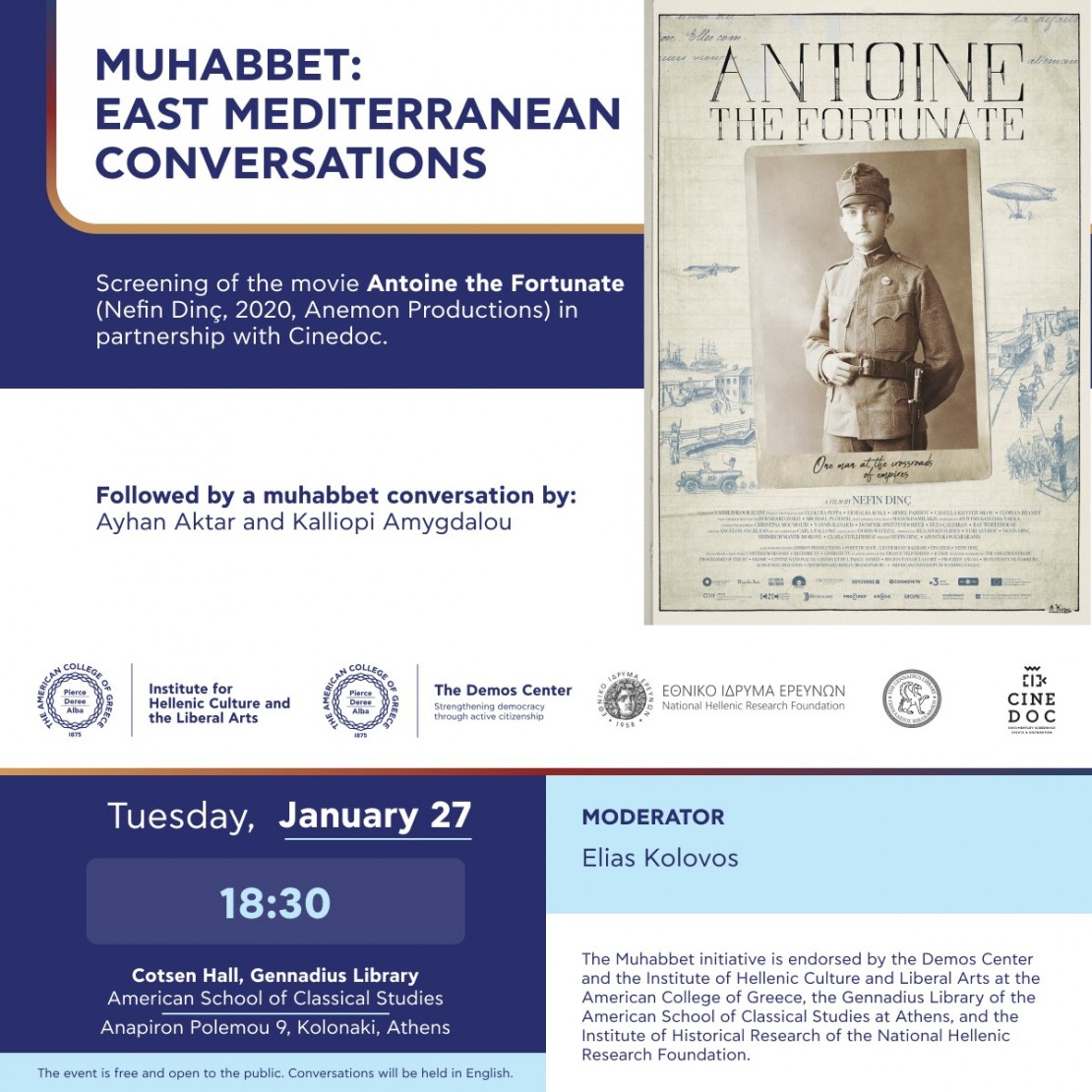 Muhabbet: East Mediterranean Conversations