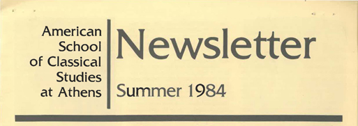 Newsletters from 1984 Online